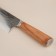 Koty Kitchen Sl Home "Olivia", hatchet, blade 17.78 cm, damas steel, brown color