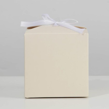 Gift folding box, packaging, "beige", 12 x 12 x 12 cm-1