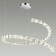 Suspended chandelier LED 129W 4000k 3200lm