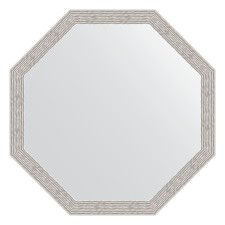 Mirror in the baguette frame, an aluminum wave is 46 mm, 63x63 cm