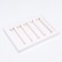 Folding box for 5 mini-bribberries, white, 27.5 x 20 x 2.3 cm
