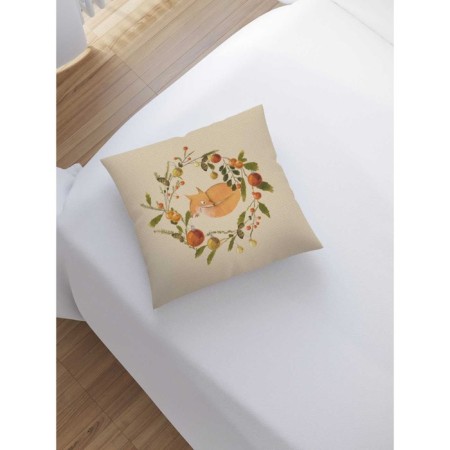 Pillowess decorative “Fox, fox, fox...”, on a zipper, size 45x45 cm-1