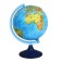 Interactive globe Physico-political embossed, diameter 250 mm, with backlighting from batteries, with glasses