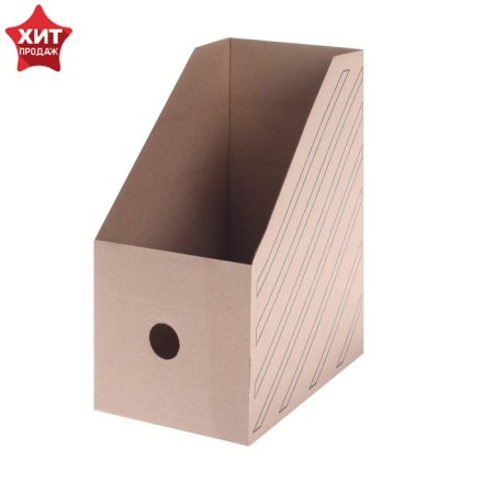A4 storage, archive, calligrata, micro-frong cardboard, 150 mm, up to 1,400 l, brown