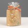 Decorative candle "Deer and Christmas tree", 8x4.4x9 cm, gold