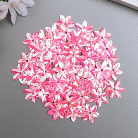 Seques "Zlatka" 13 mm, 10 g, pink-2