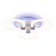 LED ceiling LED Ambrella Acrylica Original FA3838, 42W, LED, white color