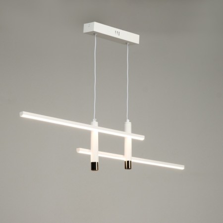 Lamp with DDD "Montana" LED 30W 3000-6000K white-gold 91x7x21 cm-6