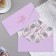 Money envelope "Congratulations!" Soft's software, embossing, lilac color, 9x19 cm