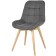 Dining stool Polini Home Verona SD, color gray-natural color