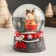 Souvenir Polystone Water Ball "Losik in the Red Assumes" 6.8x6.8x8.8 cm