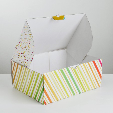 Box - Penal, Gift packaging, "Happy Birthday", 30 x 23 x 12 cm-1