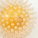 Dog toy "Ball tennis 2 in 1", tpr+vinyl, 9.5 cm, transparent/yellow