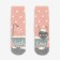 Women's socks with terry inside "Lama in the bath", size 23-25