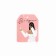 Schildik for a gift “Everything will come true!”, A set of 6 pieces, stylish girls, 6.5 x 5.1 cm