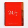 Planing with “red” dividers, soft cover, A5 format, 50 sheets