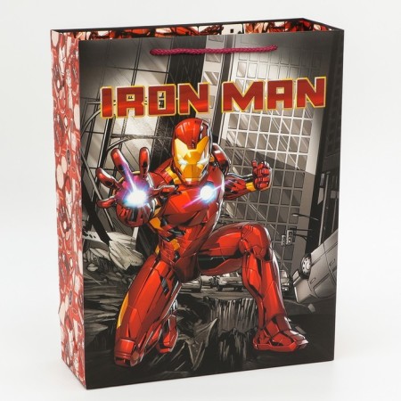 Gift Package "Iron Man" 31x40x11 cm, packaging, Avengers-1