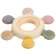 Silicone rejector "massager", pink, beige color, mum & baby