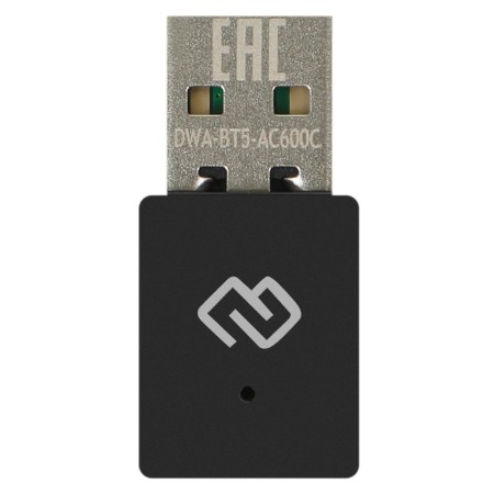 WIFI + Bluetooth Digma DWA-BT5-AC600C AC600 USB 2.0 (Ant. VNTR.) 1ant. (Pack 10047-3
