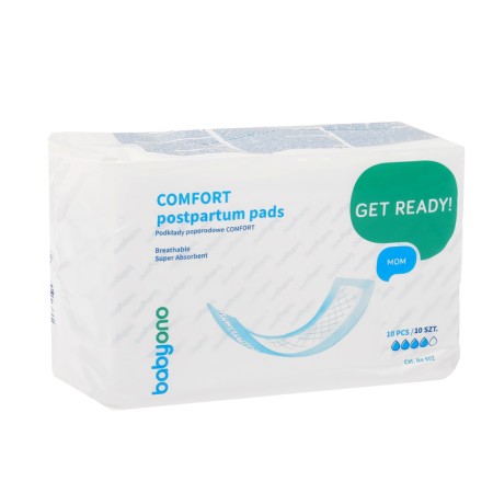 Postpartum gaskets Comfort, 10 pcs.