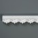 Ceiling skirting board 205051, white 42x28x2000 mm