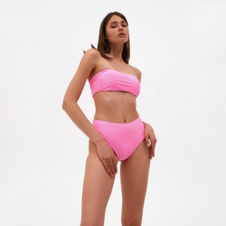 Top bathing female bando minku, color pink size 46-4