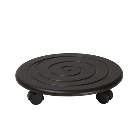 A set of floor stands "Spiral" (2 pcs), 345 × 345 × 70 mm, color Venge