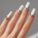 Ring set 4 pieces "claws", size mix, silver color