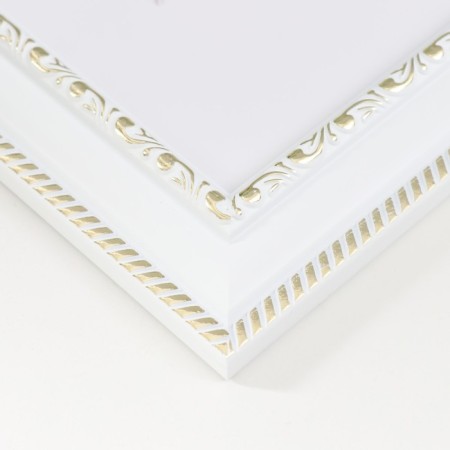 Photo frame Plastic "Mira" 20x25 cm, white (plastic screen)-2
