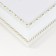 Photo frame Plastic "Mira" 20x25 cm, white (plastic screen)