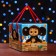 Gift box "Cheburashka", parcel, 20 x 12 x 12 cm