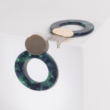 Earrings plastic 
