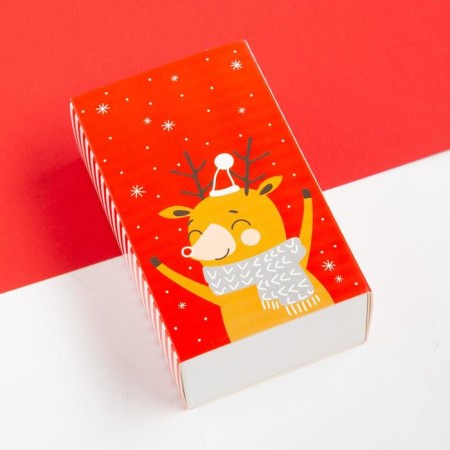 Набор новогодних детских носков Крошка Я "Give Joy", 4 пары, 10-12 см-2