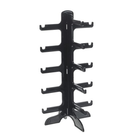 Glass stands 5 seats, 16 × 14.5 × 31, black color-1