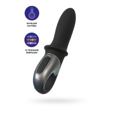 Анальный вибратор Satisfyer Hot Passion Connect App, силикон, нагрев, 12 режимов, цвет чёрный