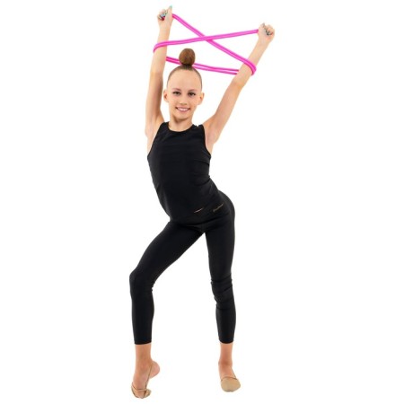 Crap for rhythmic gymnastics Grace Dance, 3 m, pink color-3