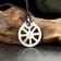 Amulet-cranes "Welding Circle" No. 12, tin