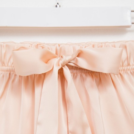 Female pajamas (T -shirt, shorts) minku: Light touch color beige, size 42-11