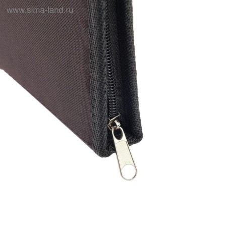 Folder for drawings and drawings A2, 640 x 450 x 30 mm, with handles, textile, estado, with pocket, black-8