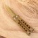 Bow Knock "Killer" 11cm, blade 48mm/1mm, golden