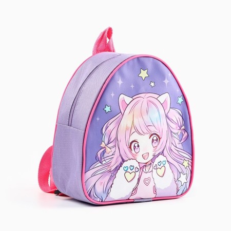 Gift set with a backpack + set of molds for games in the sand "Anime"-1