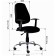 A chair for the operator Brabix Comfort MG-322, chrome, adjustable back, fabric, black S-11