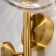 Bra Maytoni Mod207WL-04BS, 4XG9, 28W, 19.5x31.5x71 cm, brass color