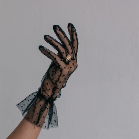 Ring "Wing" feathers, color gold, dimensionless-1