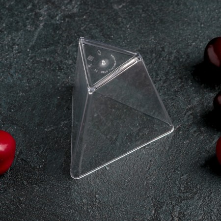 Plastic disposable form for bundle bundles, 70 ml, 6.7 cm, the color is transparent-2
