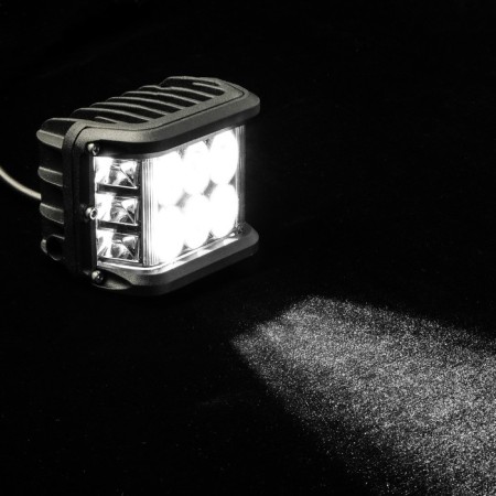 Fog lights 9-30 V, 12 LED, IP67, 36 W, directed light-1