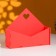 Kashpo wooden 21 × 6 × 18 cm envelope "Good heart", red give beautifully