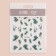 Nail stickers "Freshness", green color