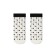 Women's socks with a pattern "Hearts" Conte Elegant Fantasy, size 23-25, Panna color