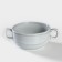 Boulevard porcelain cup "Watercolor", 380 ml, light-gray color